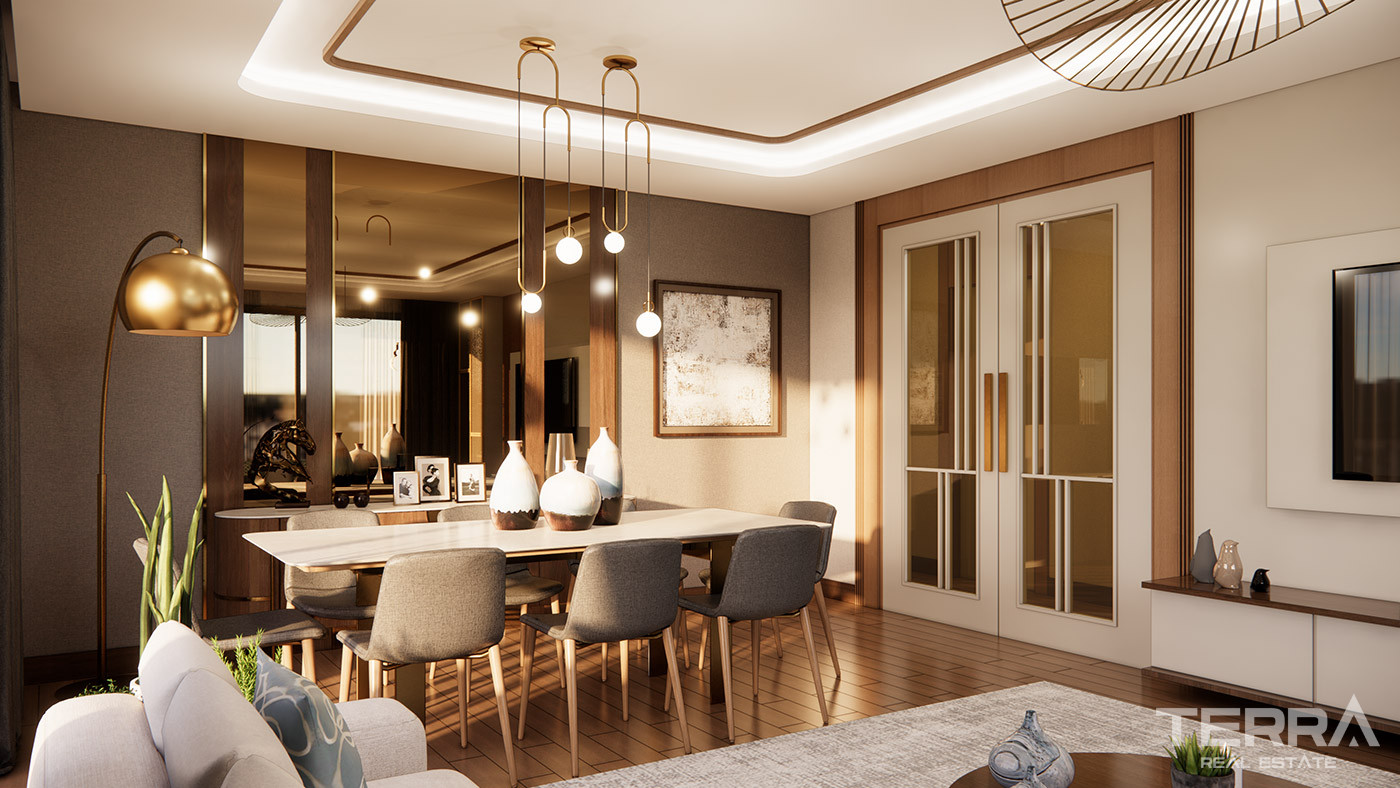 Beylikdüzü'nde Dora Park Marin Sitesi'nde Yerden Isıtmalı Daireler - 91900