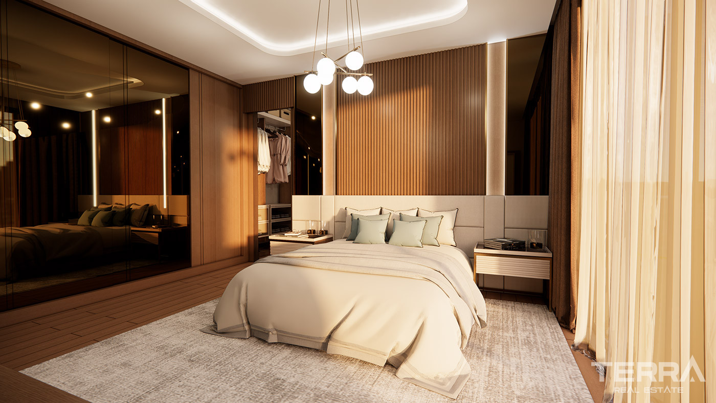Beylikdüzü'nde Dora Park Marin Sitesi'nde Yerden Isıtmalı Daireler - 91910