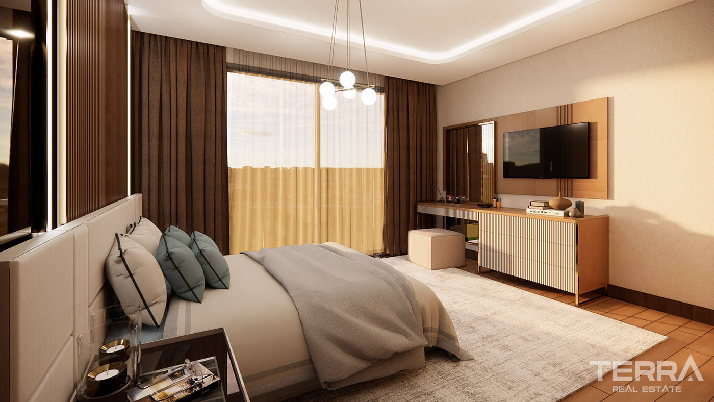 Beylikdüzü'nde Dora Park Marin Sitesi'nde Yerden Isıtmalı Daireler - 91914