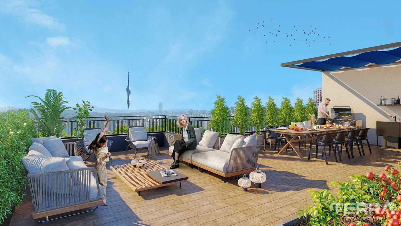 İstanbul Apartments Nestled in Green Surroundings with Rich Amenities - 91924