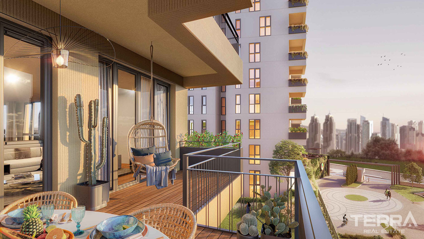 İstanbul Apartments Nestled in Green Surroundings with Rich Amenities - 91925
