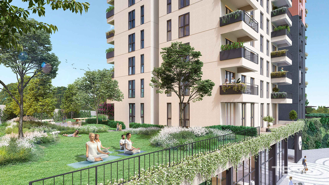 İstanbul Apartments Nestled in Green Surroundings with Rich Amenities - 91927