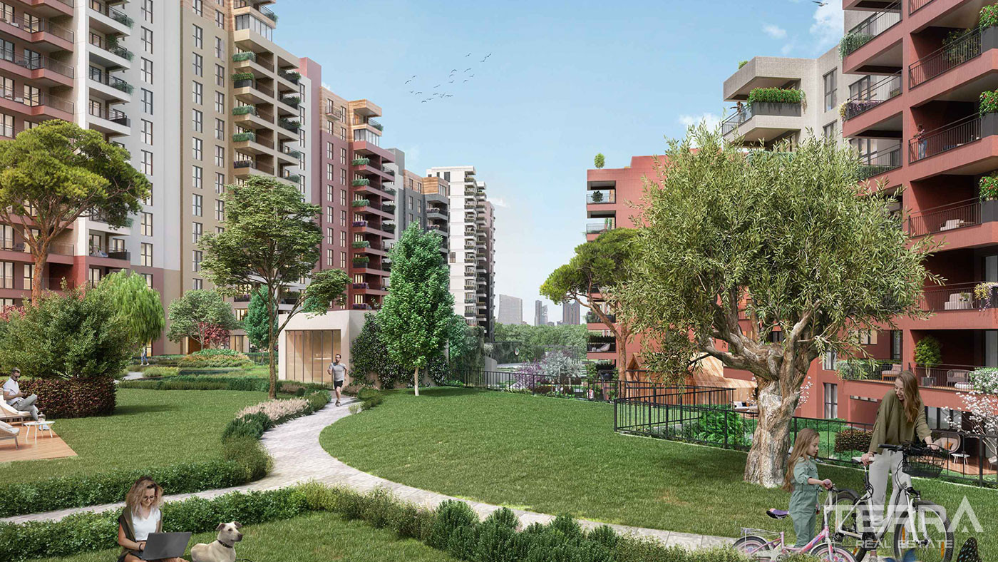 İstanbul Apartments Nestled in Green Surroundings with Rich Amenities - 91928