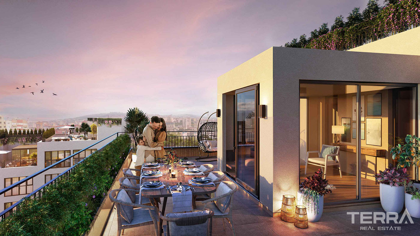 İstanbul Apartments Nestled in Green Surroundings with Rich Amenities - 91931