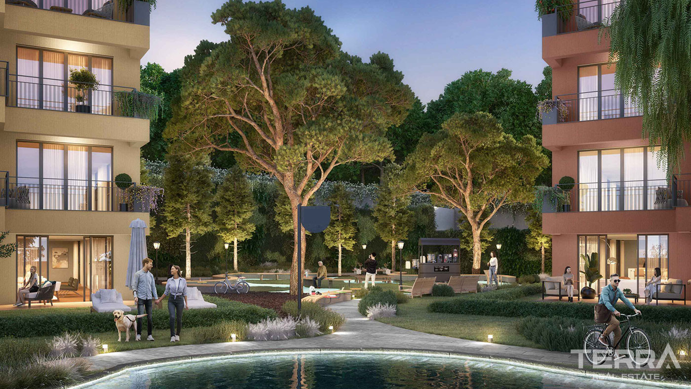 İstanbul Apartments Nestled in Green Surroundings with Rich Amenities - 91932