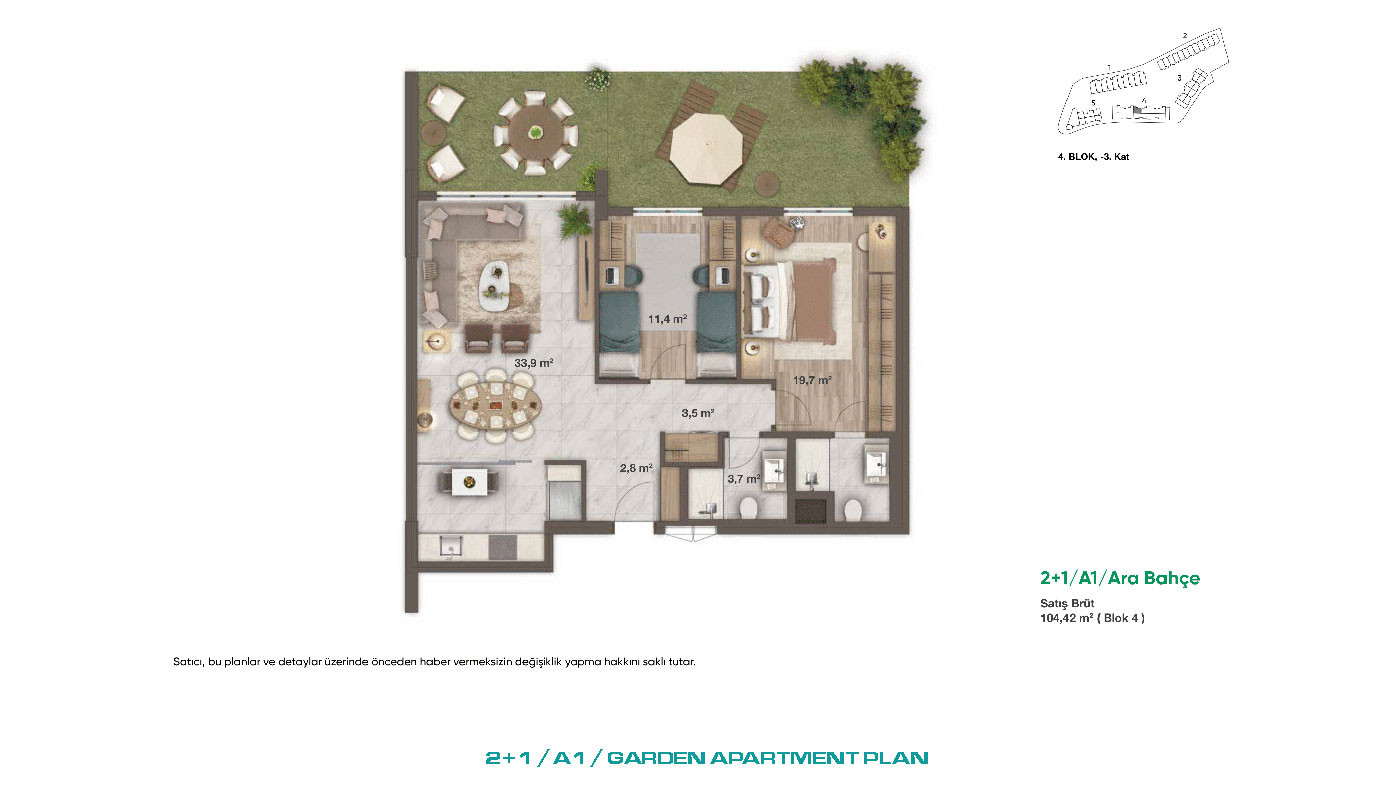 İstanbul Apartments Nestled in Green Surroundings with Rich Amenities - 91934