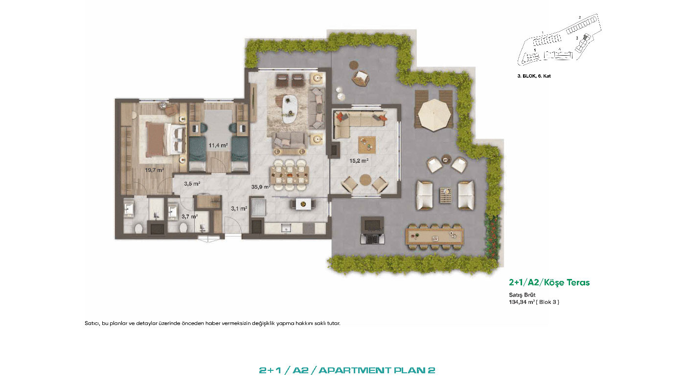 İstanbul Apartments Nestled in Green Surroundings with Rich Amenities - 91935