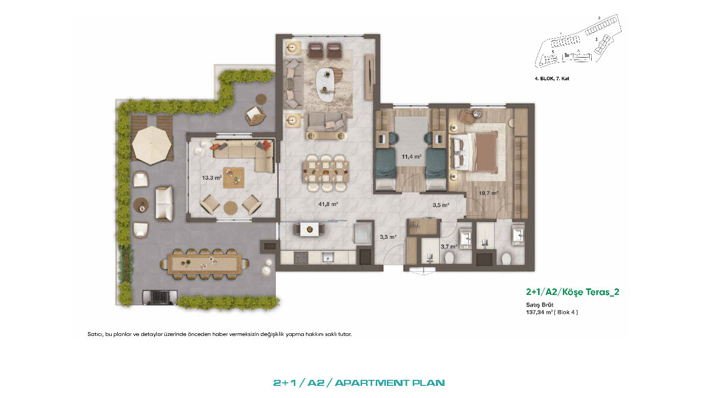 İstanbul Apartments Nestled in Green Surroundings with Rich Amenities - 91936
