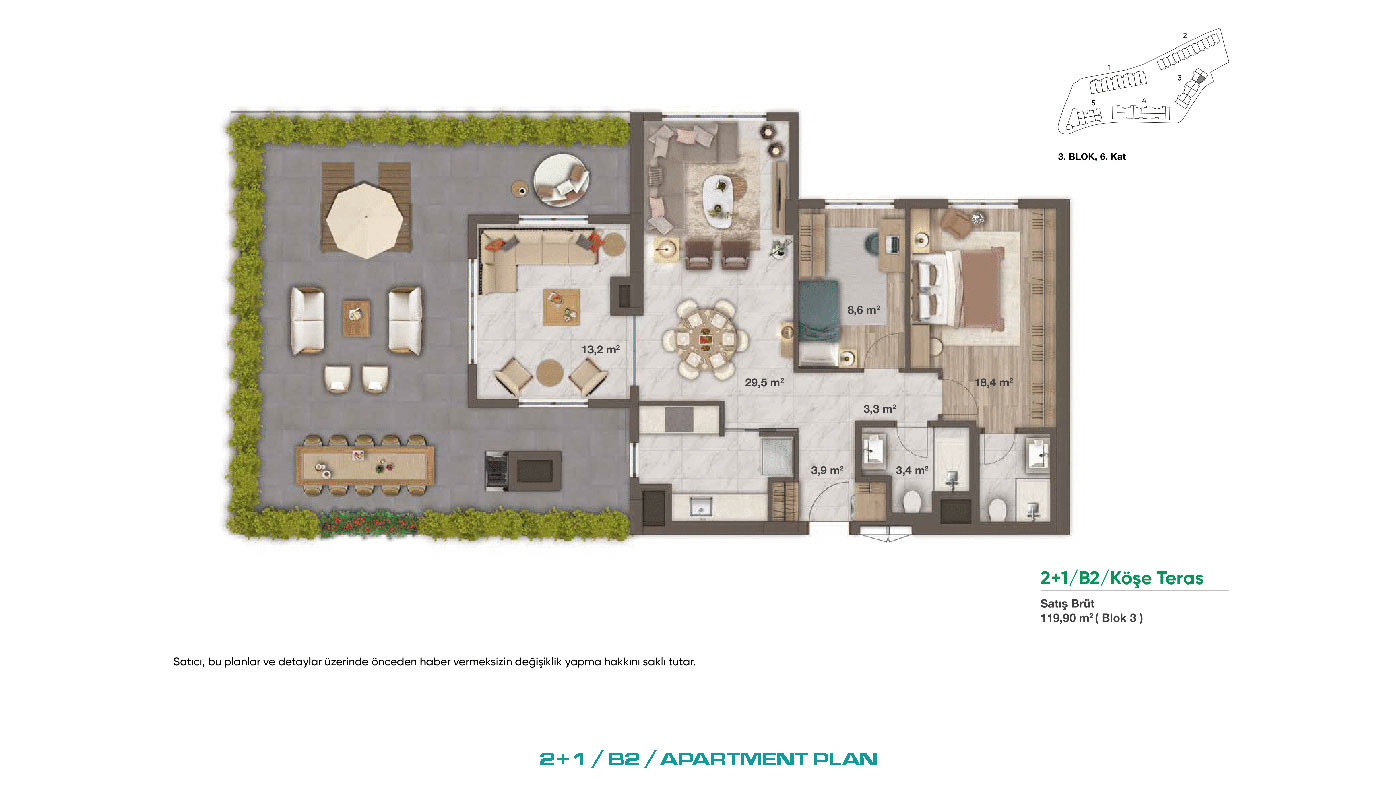 İstanbul Apartments Nestled in Green Surroundings with Rich Amenities - 91937