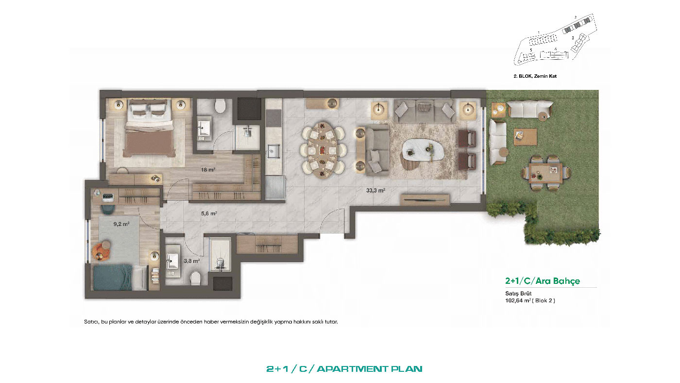 İstanbul Apartments Nestled in Green Surroundings with Rich Amenities - 91938