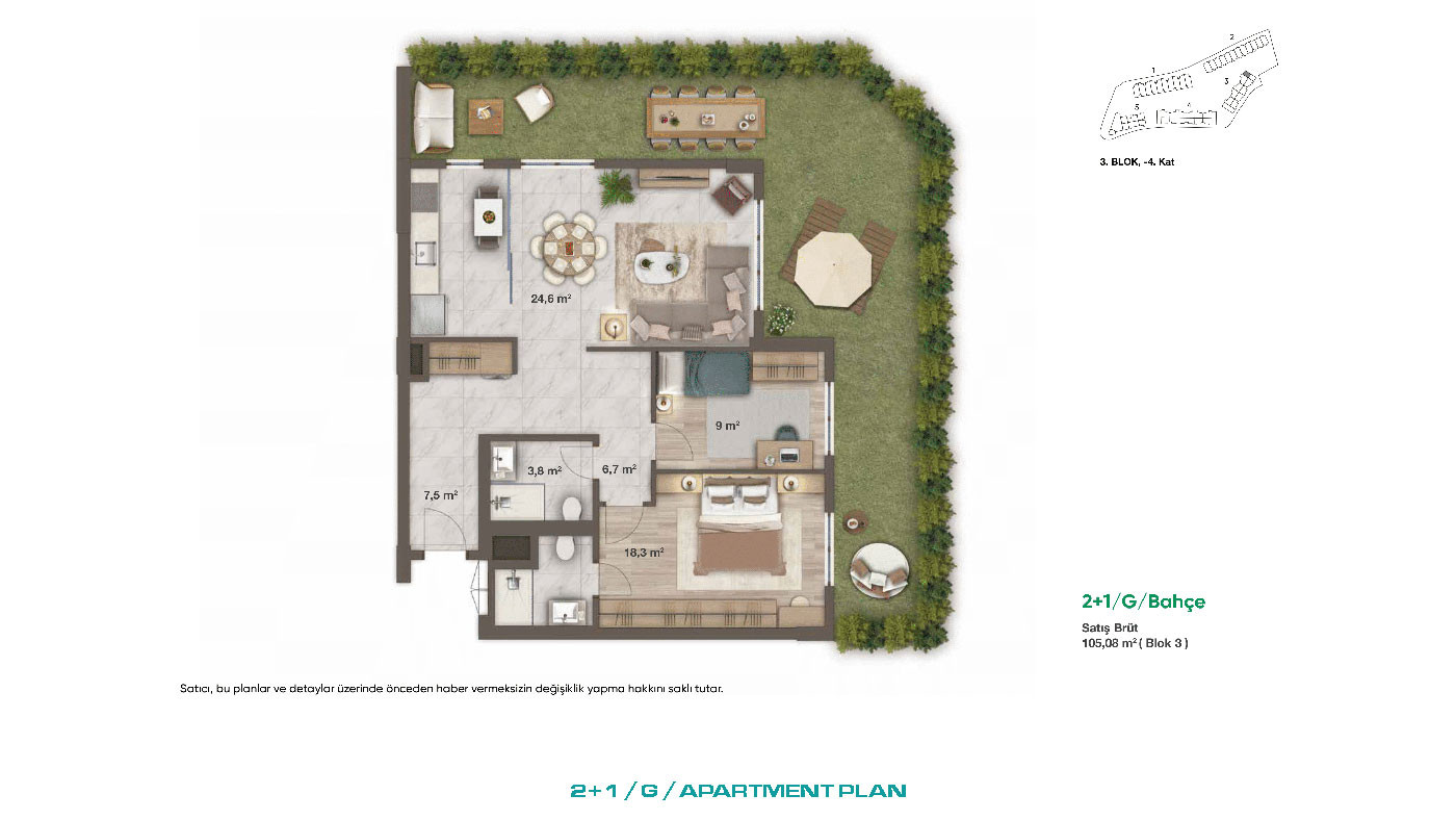 İstanbul Apartments Nestled in Green Surroundings with Rich Amenities - 91942