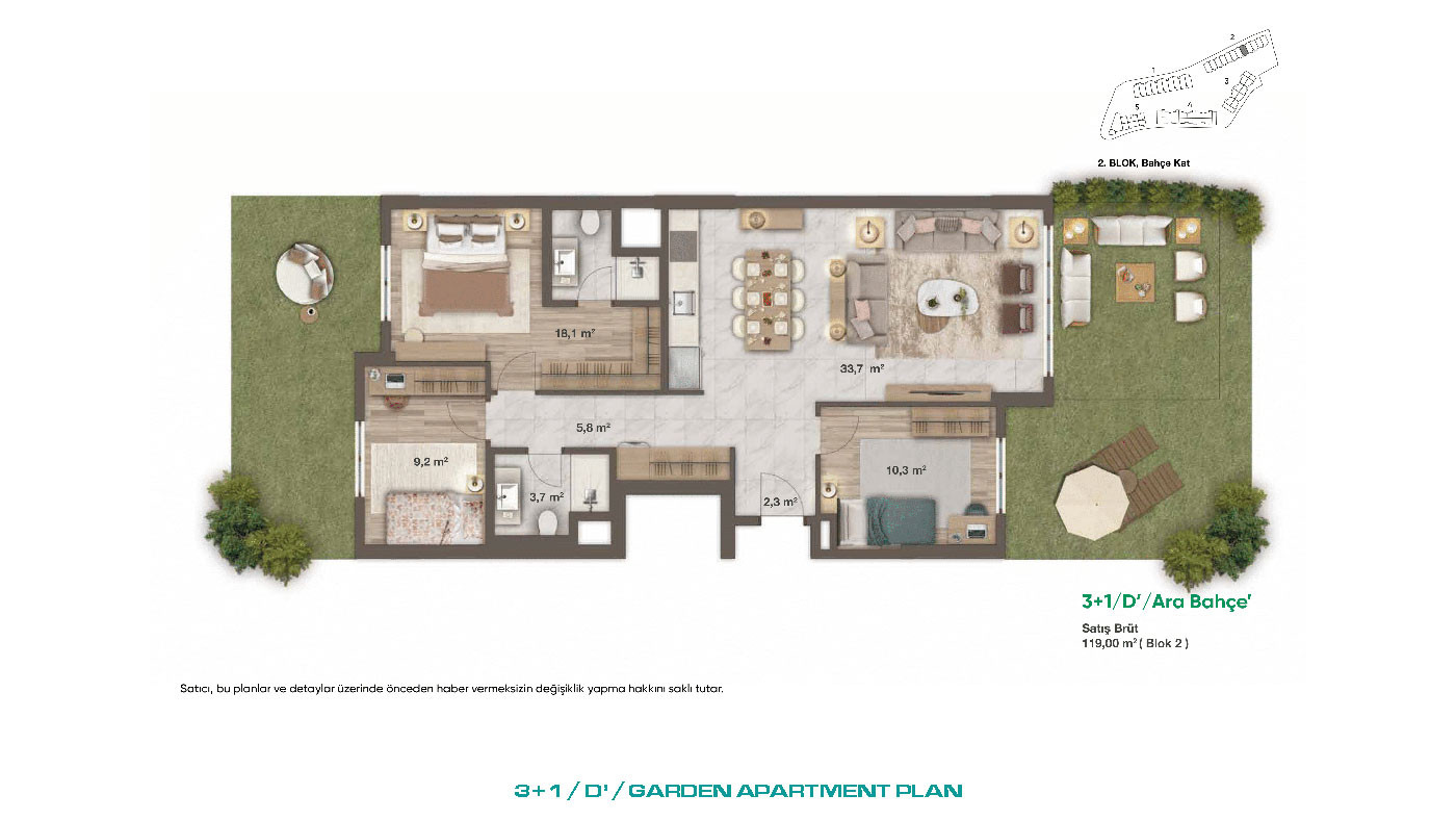 İstanbul Apartments Nestled in Green Surroundings with Rich Amenities - 91945