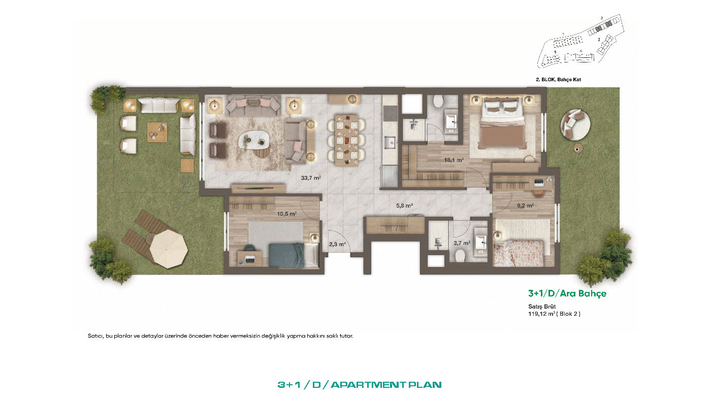 İstanbul Apartments Nestled in Green Surroundings with Rich Amenities - 91947
