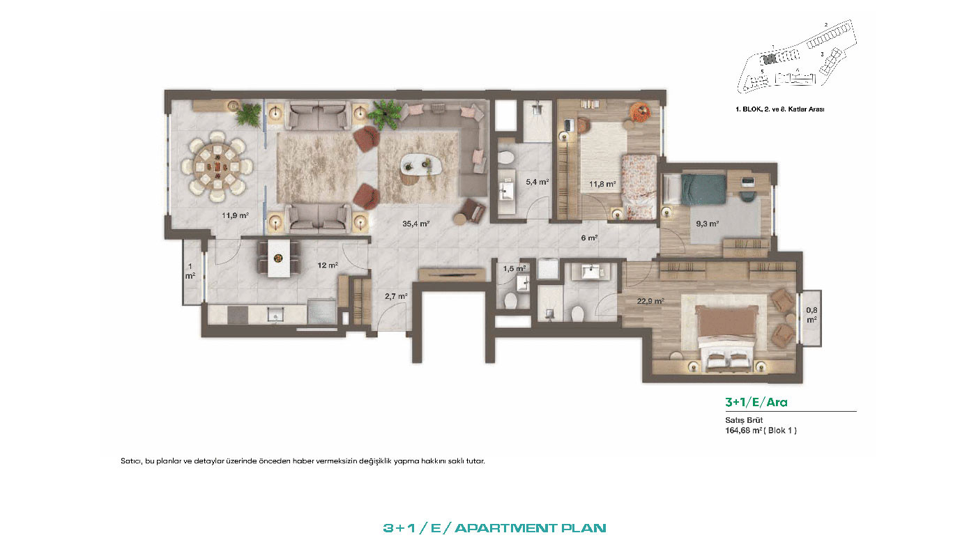 İstanbul Apartments Nestled in Green Surroundings with Rich Amenities - 91948