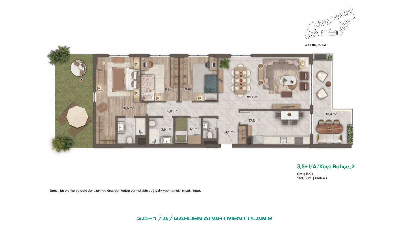 İstanbul Apartments Nestled in Green Surroundings with Rich Amenities - 91953