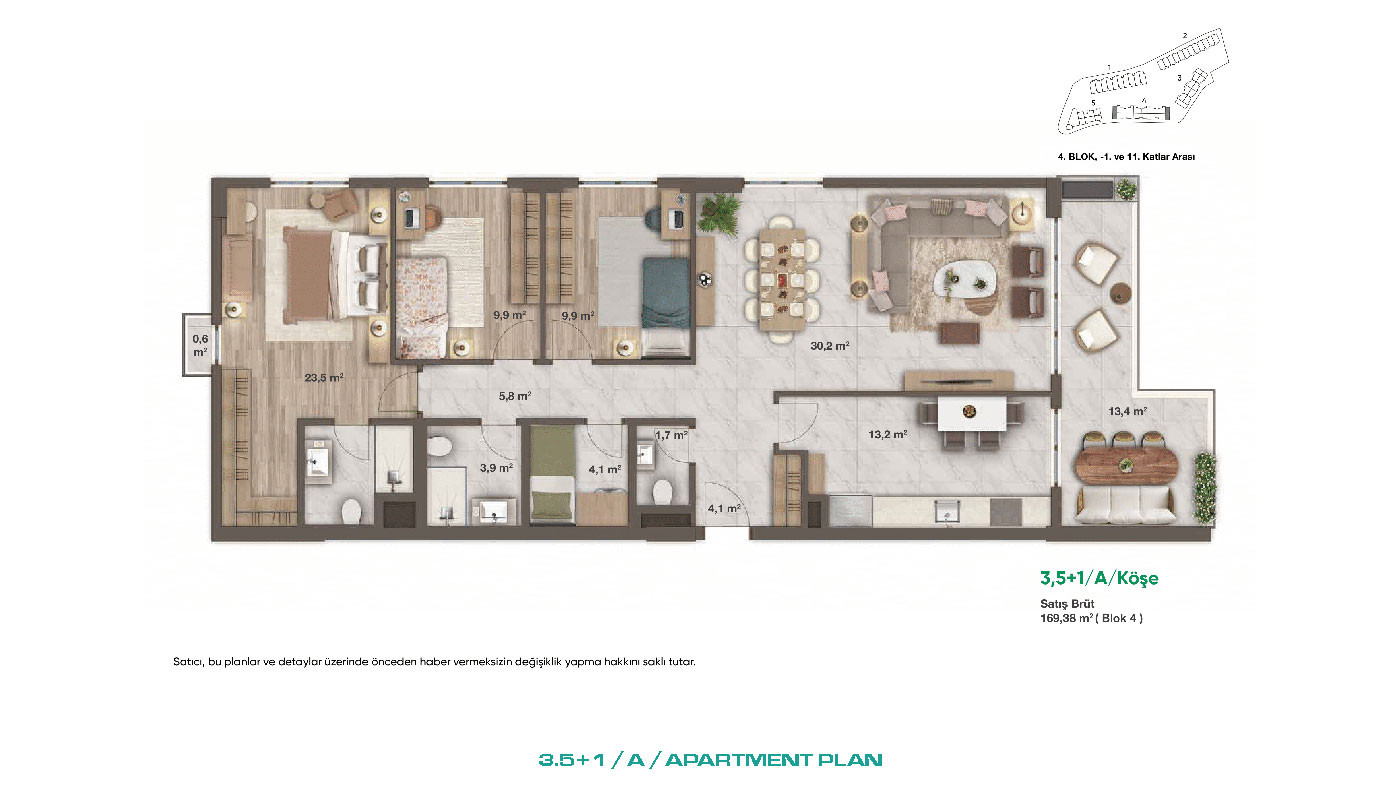 İstanbul Apartments Nestled in Green Surroundings with Rich Amenities - 91958