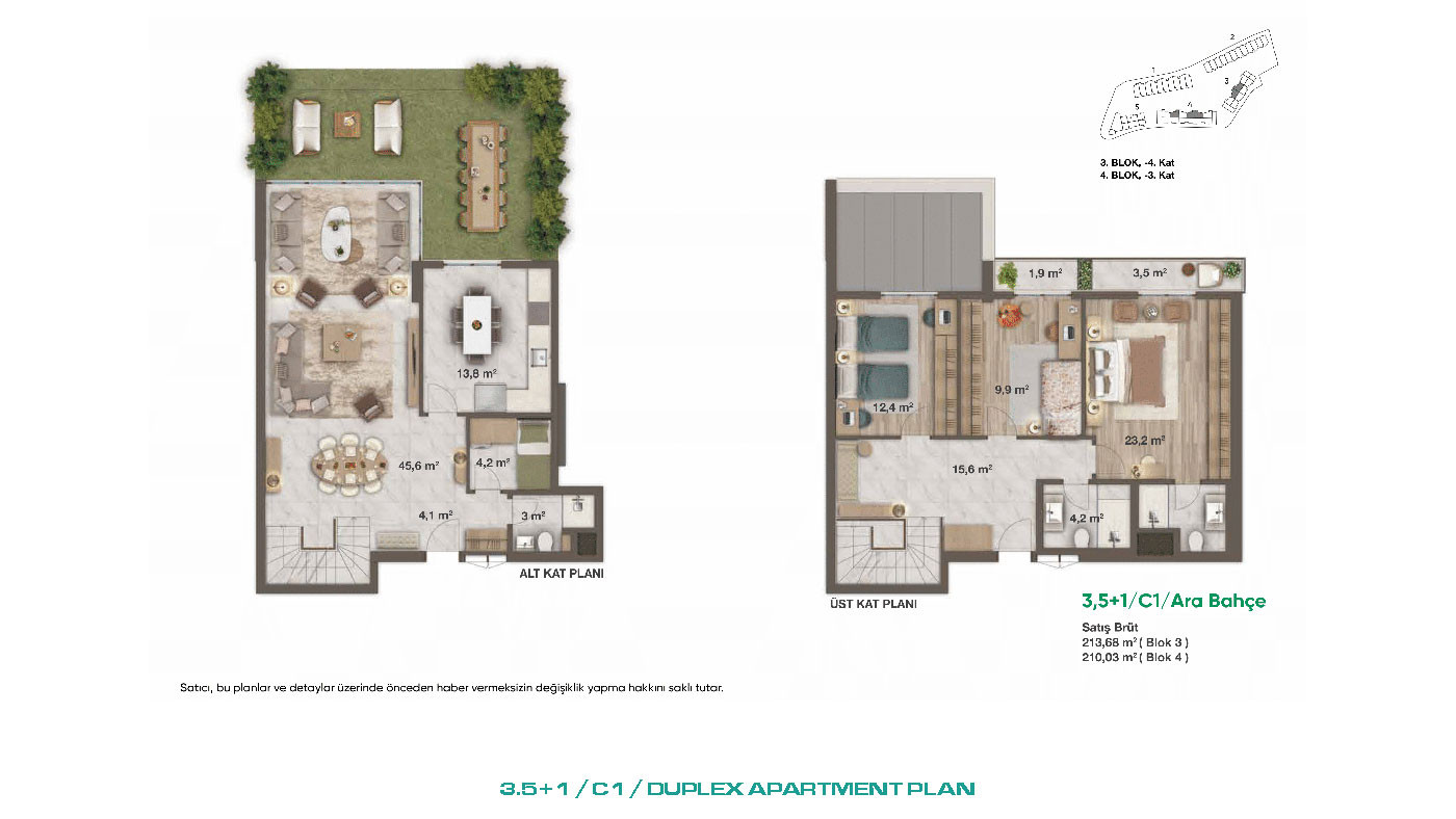 İstanbul Apartments Nestled in Green Surroundings with Rich Amenities - 91961