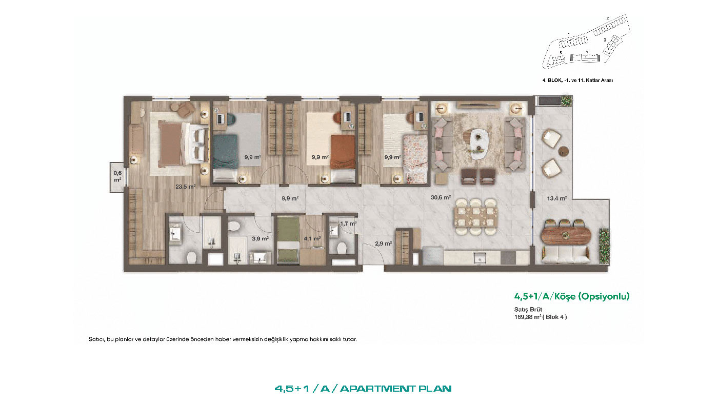 İstanbul Apartments Nestled in Green Surroundings with Rich Amenities - 91963
