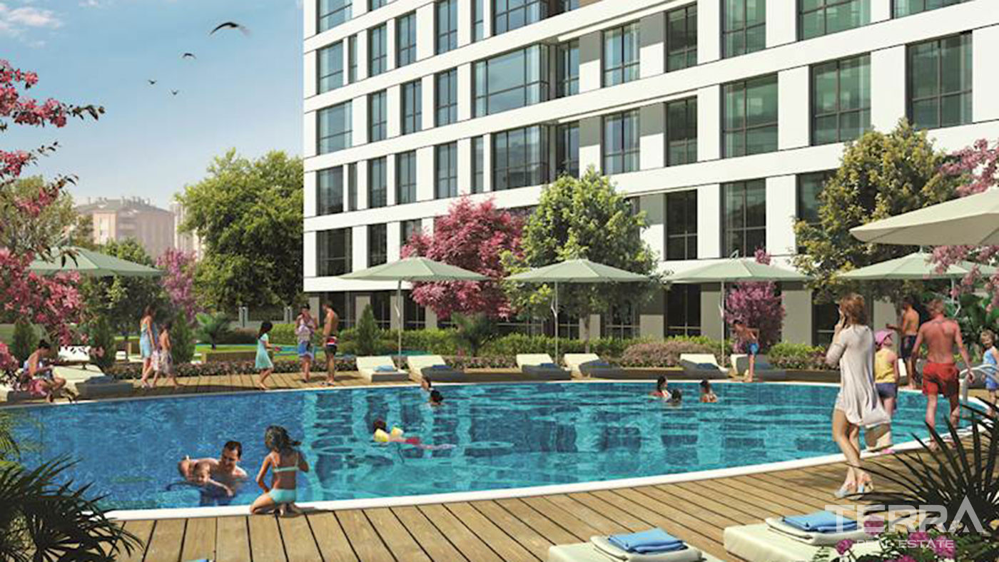 Colorful Living Experience with Sea View Apartments in Maltepe - 91967