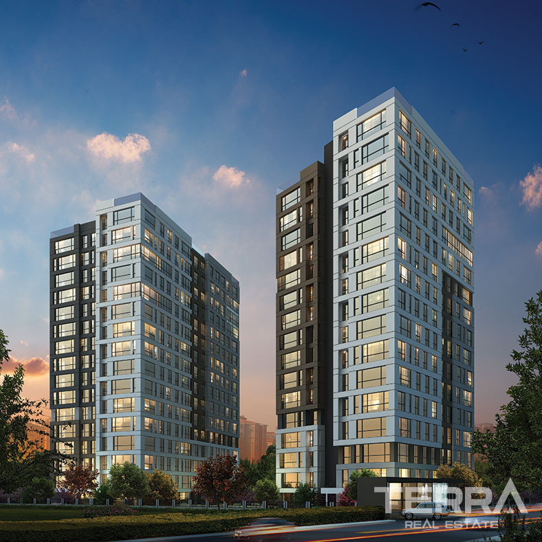 Colorful Living Experience with Sea View Apartments in Maltepe - 91966