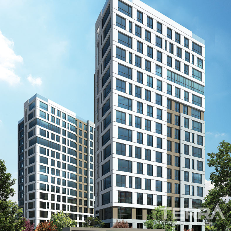 Colorful Living Experience with Sea View Apartments in Maltepe - 91969