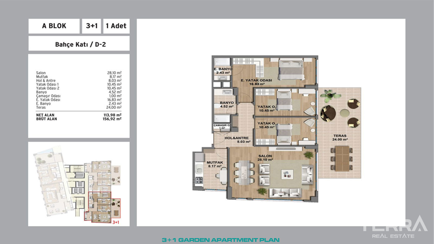 Colorful Living Experience with Sea View Apartments in Maltepe - 91972