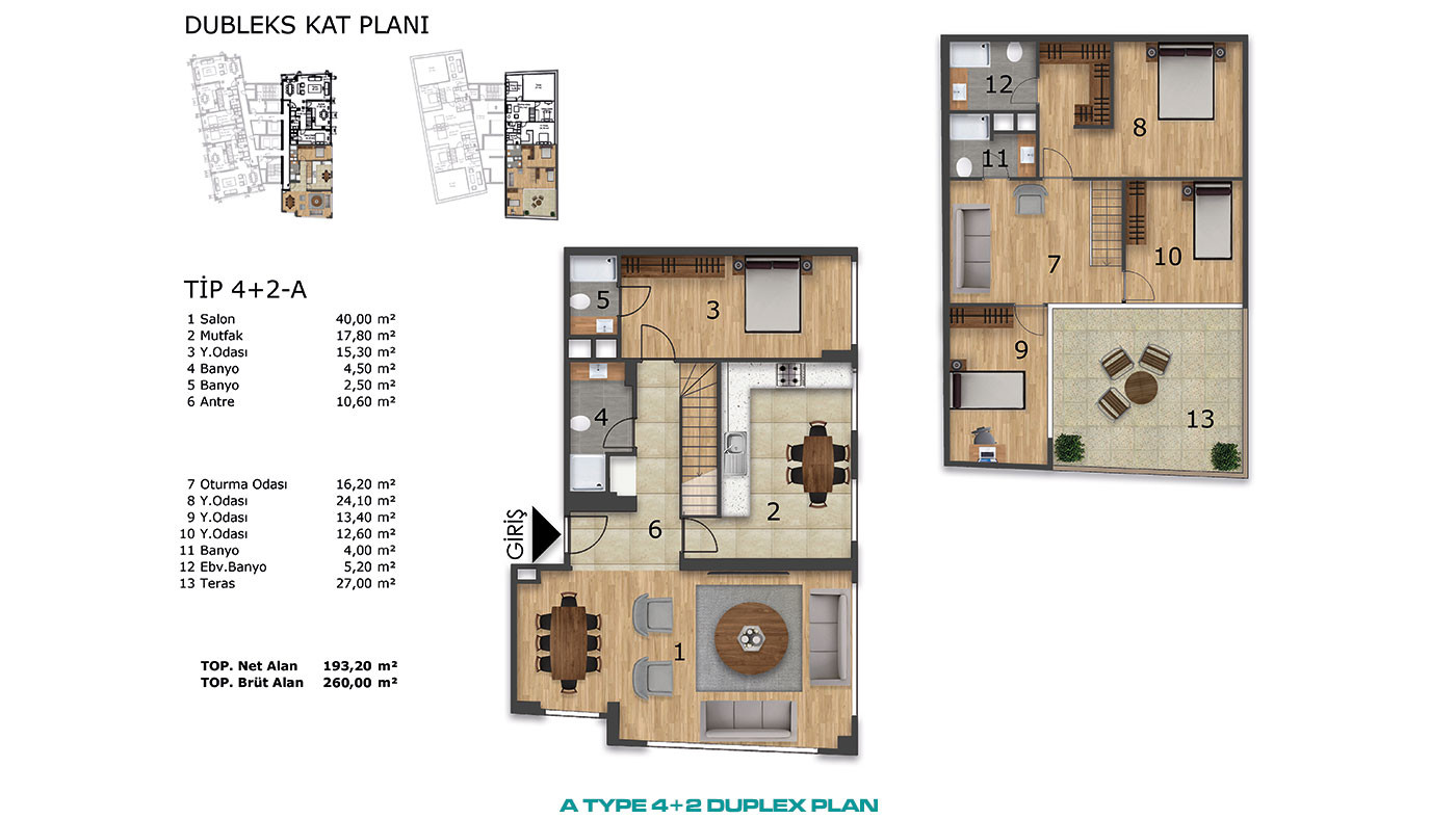 Colorful Living Experience with Sea View Apartments in Maltepe - 91973