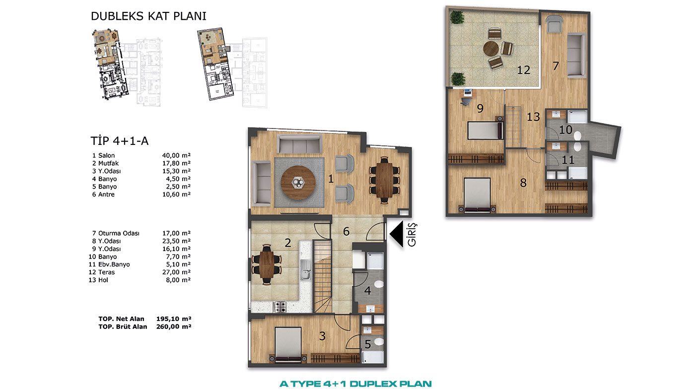 Colorful Living Experience with Sea View Apartments in Maltepe - 91974
