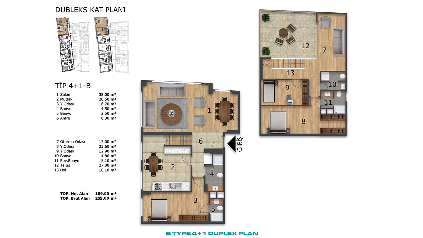 Colorful Living Experience with Sea View Apartments in Maltepe - 91976
