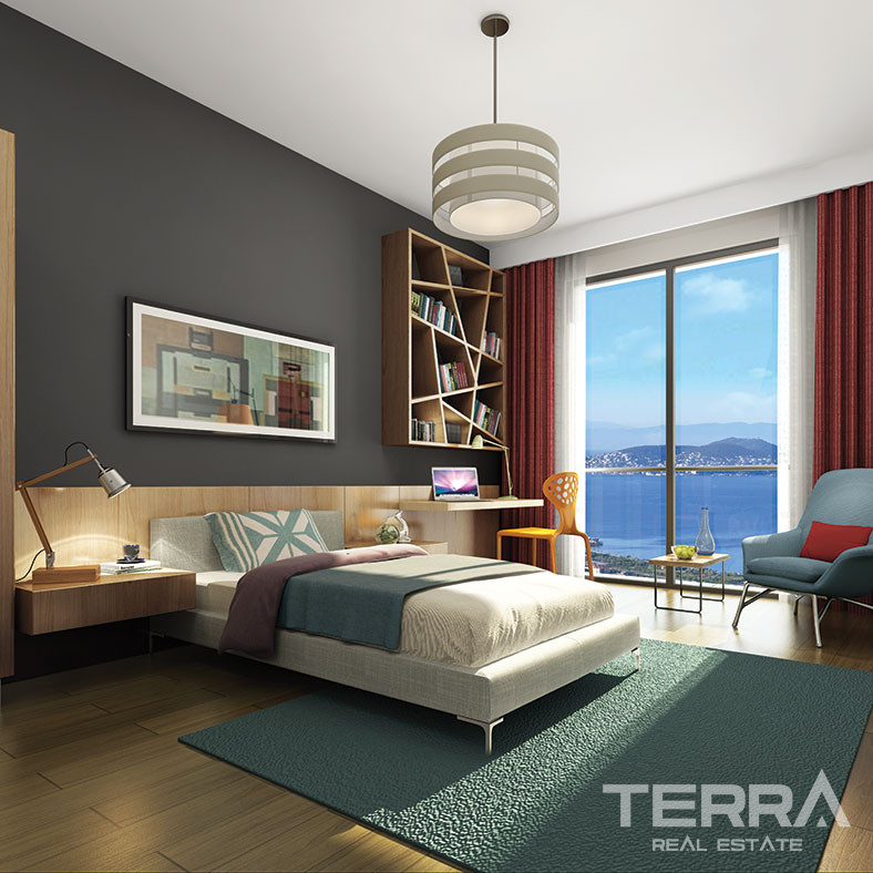 Colorful Living Experience with Sea View Apartments in Maltepe - 91977