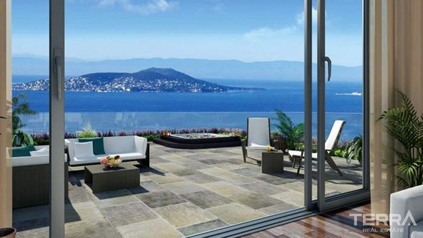 Colorful Living Experience with Sea View Apartments in Maltepe - 91980
