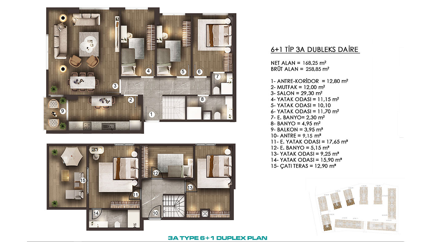Apartments for Sale in İstanbul, Zeytinburnu - Alya Konutları - 92027