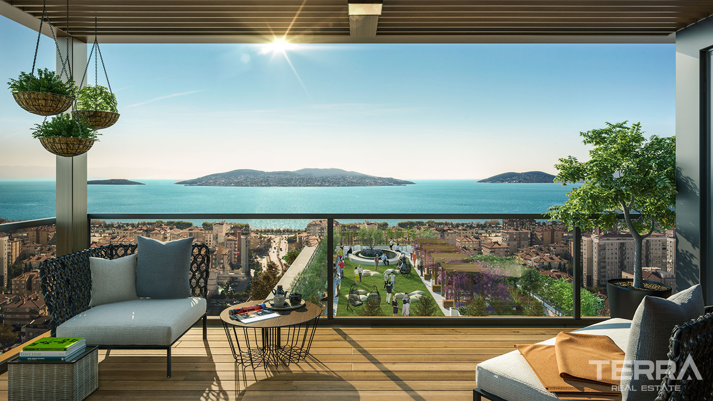 Elite İstanbul Apartments Offering Stunning Sea and Islands Views - 92086