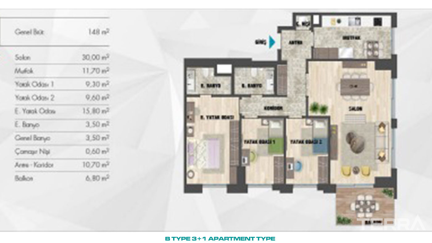 Elite İstanbul Apartments Offering Stunning Sea and Islands Views - 92097