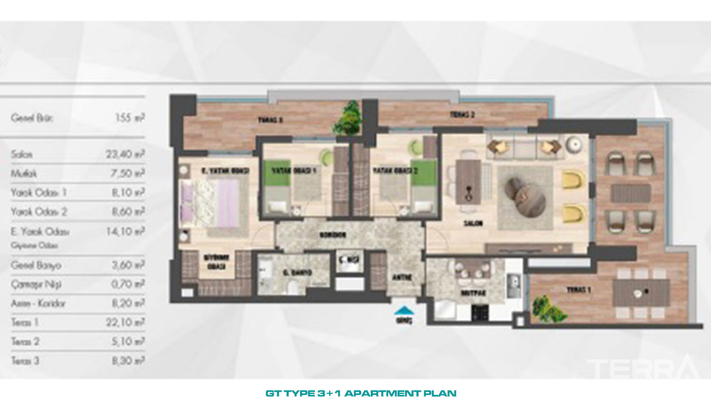 Elite İstanbul Apartments Offering Stunning Sea and Islands Views - 92098