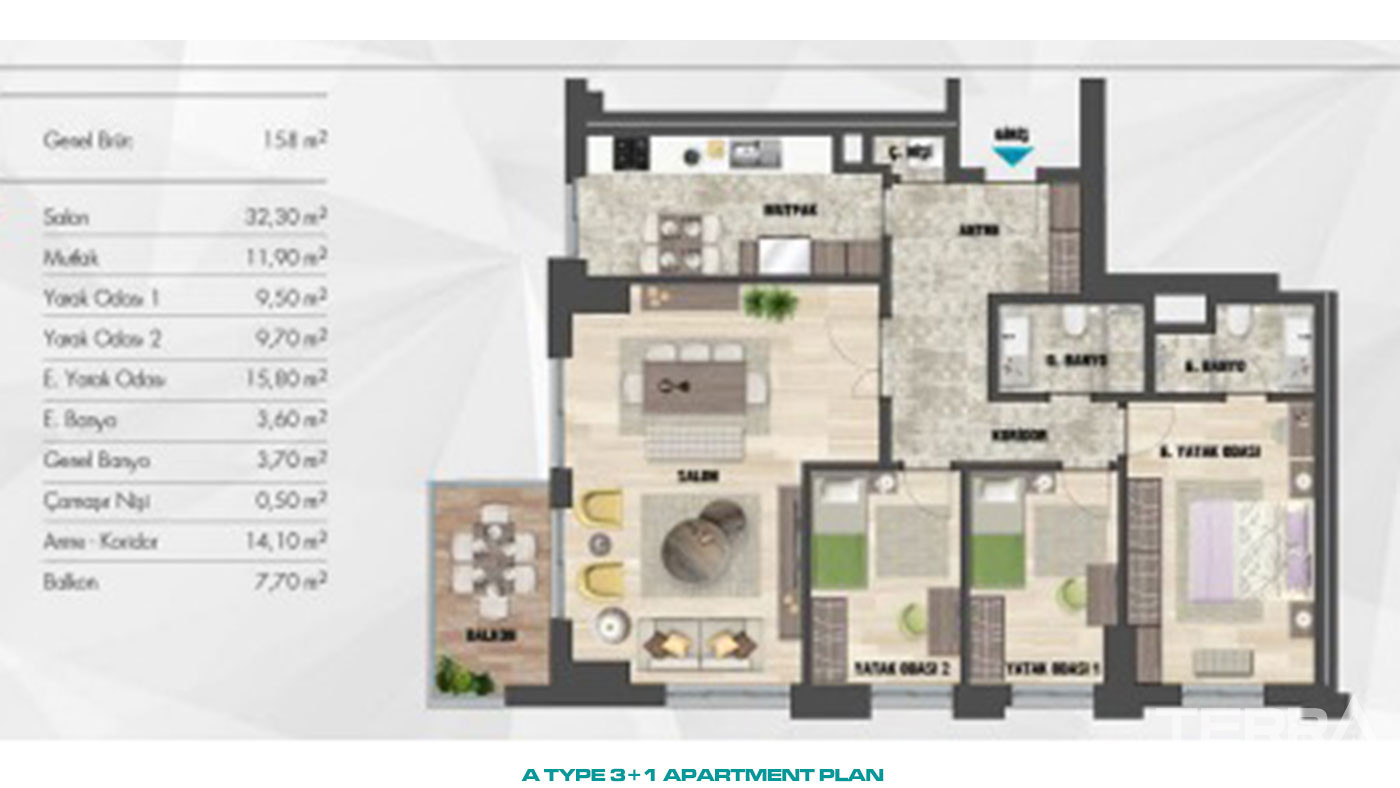 Elite İstanbul Apartments Offering Stunning Sea and Islands Views - 92102