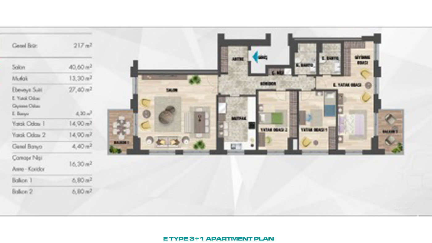 Elite İstanbul Apartments Offering Stunning Sea and Islands Views - 92108