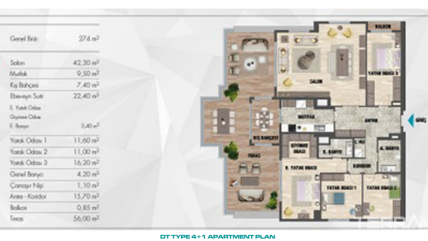 Elite İstanbul Apartments Offering Stunning Sea and Islands Views - 92118