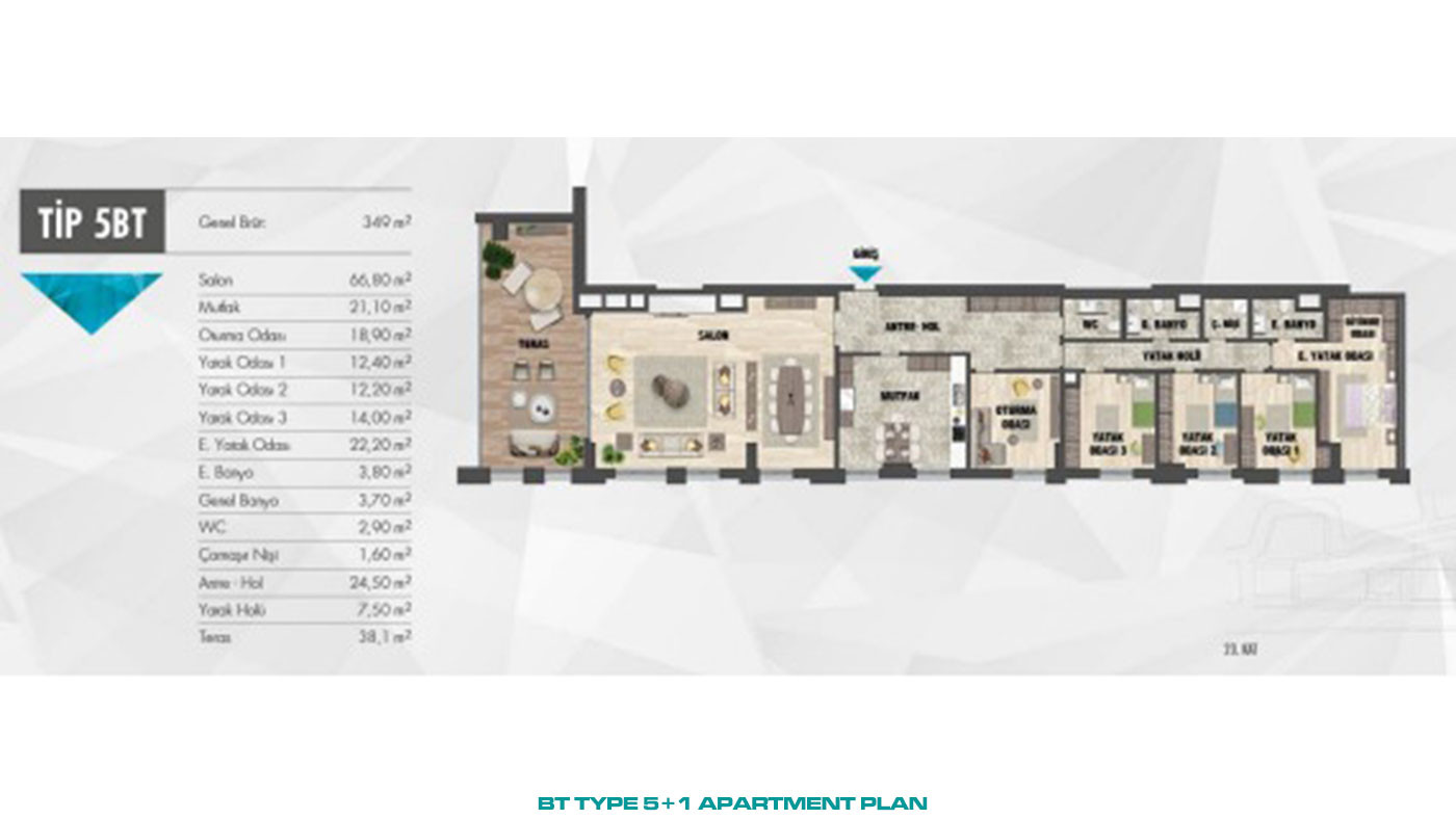 Elite İstanbul Apartments Offering Stunning Sea and Islands Views - 92122