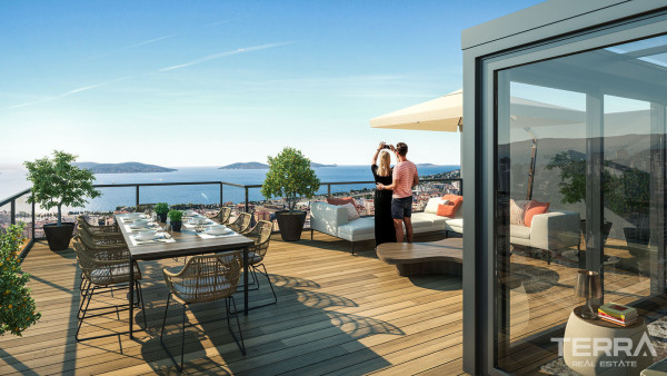 Elite İstanbul Apartments Offering Stunning Sea and Islands Views