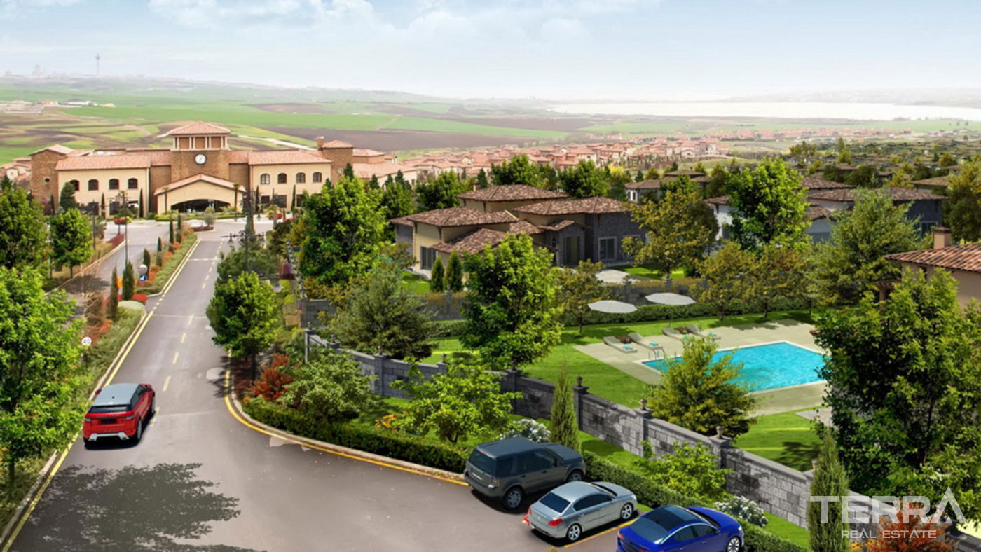 Villas for Sale in İstanbul Büyükçekmece - Toscana Vadisi - 92195