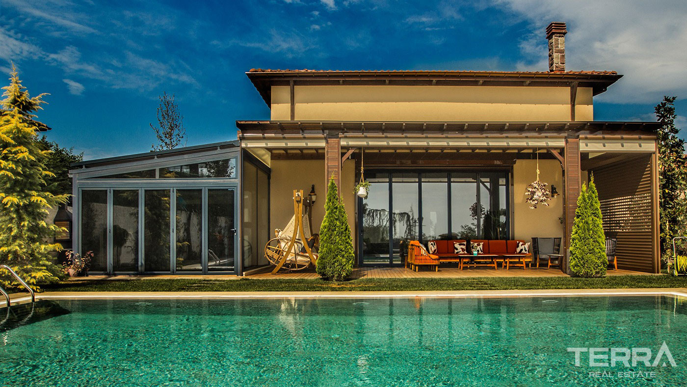 Villas for Sale in İstanbul Büyükçekmece - Toscana Vadisi - 92196
