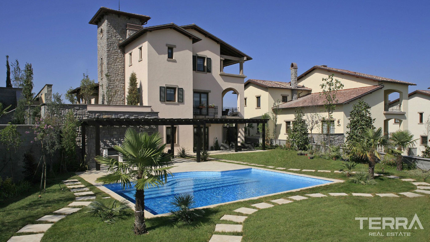 Villas for Sale in İstanbul Büyükçekmece - Toscana Vadisi - 92199