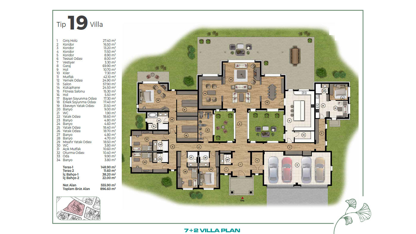 Villas for Sale in İstanbul Büyükçekmece - Toscana Vadisi - 92203