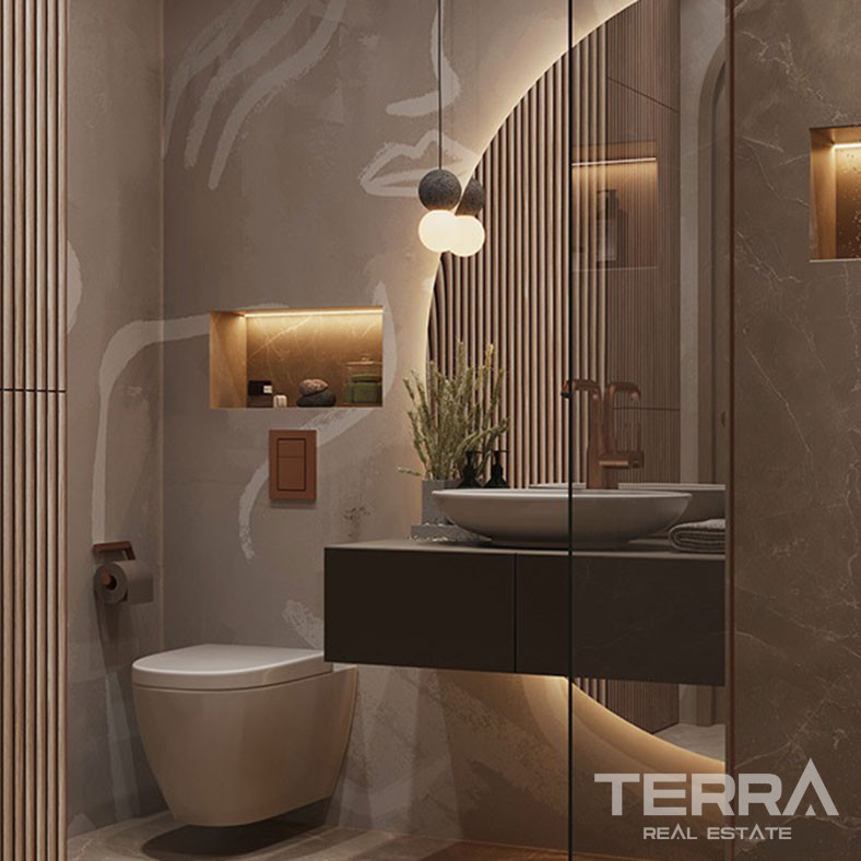 Conveniently Located Flats with Proximity to Facilities in İstanbul - 92163