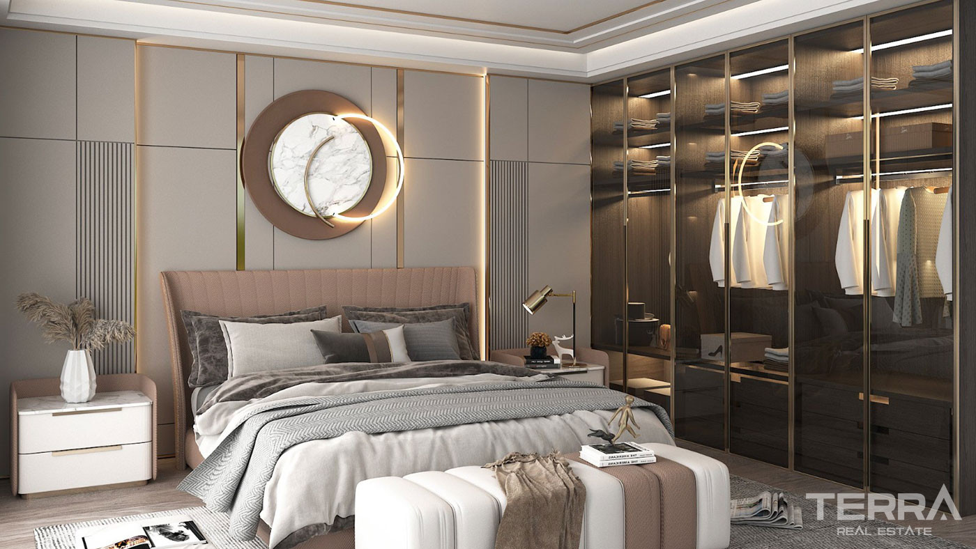 Conveniently Located Flats with Proximity to Facilities in İstanbul - 92164