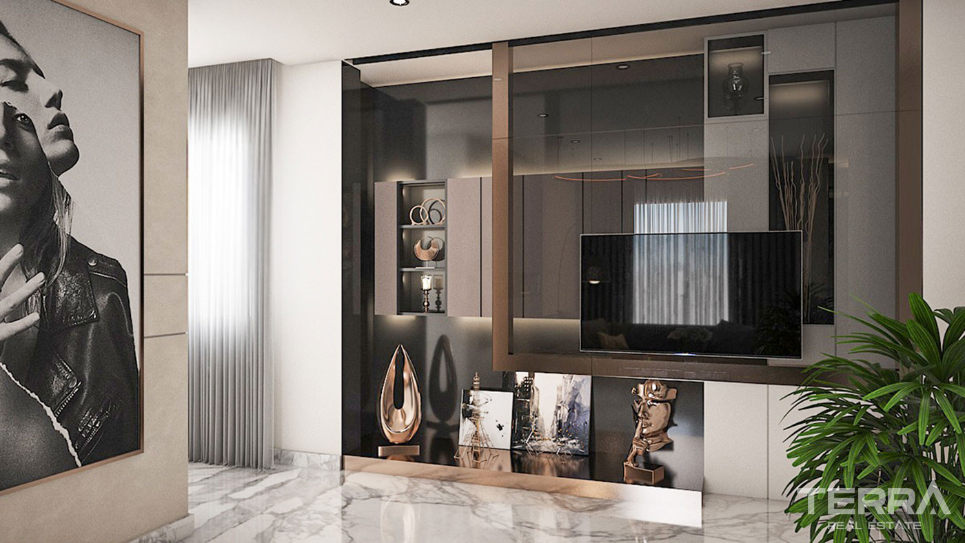 Conveniently Located Flats with Proximity to Facilities in İstanbul - 92166