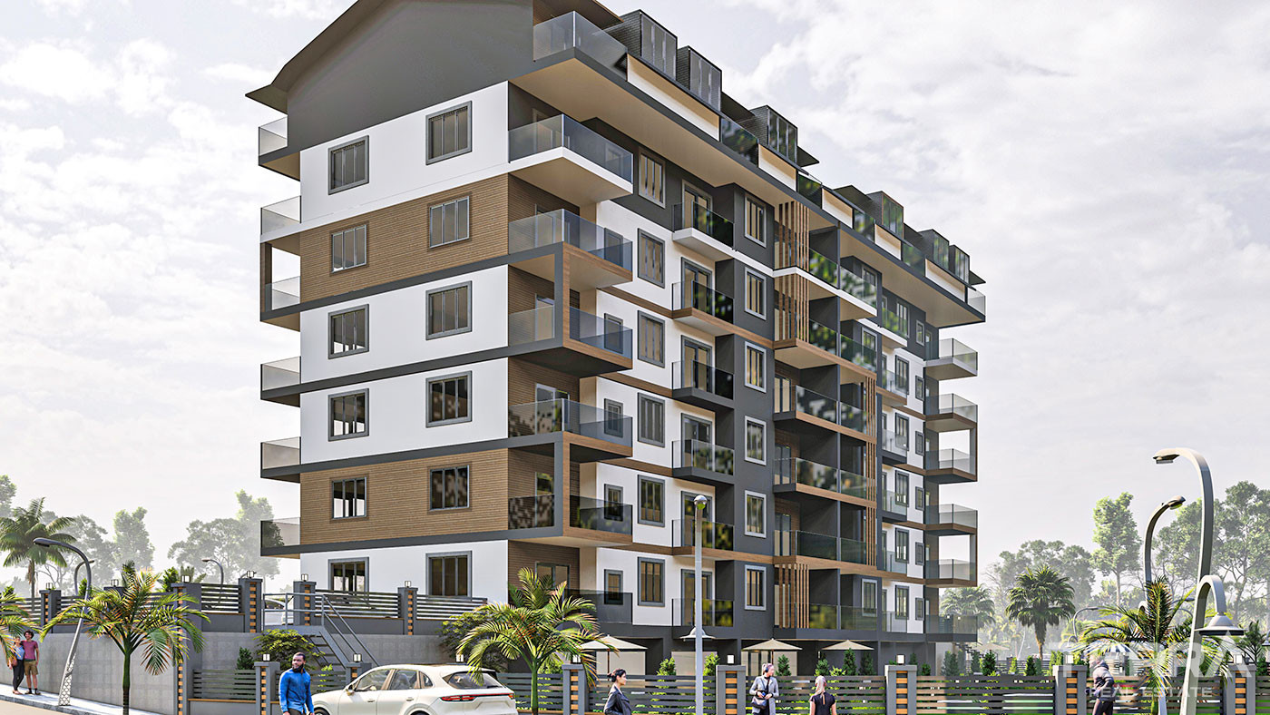 Flats for Sale in Gazipaşa Near the State Hospital - 92210