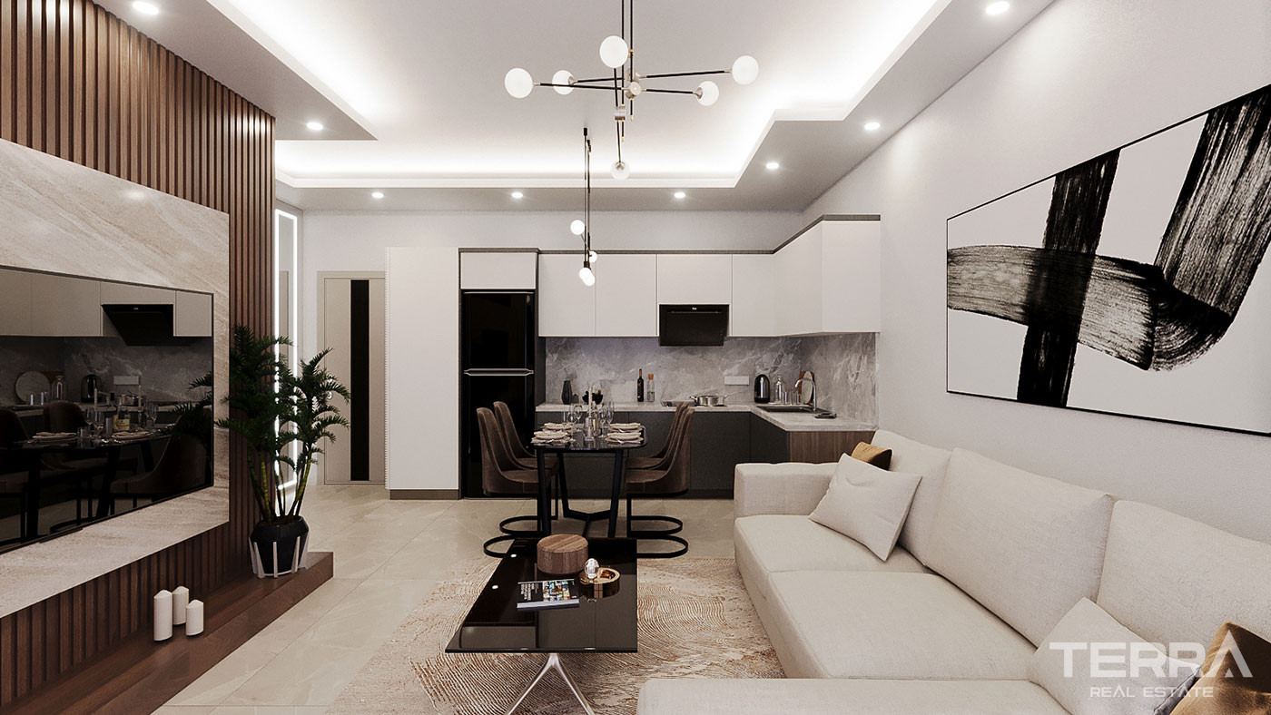 Flats for Sale in Gazipaşa Near the State Hospital - 92222
