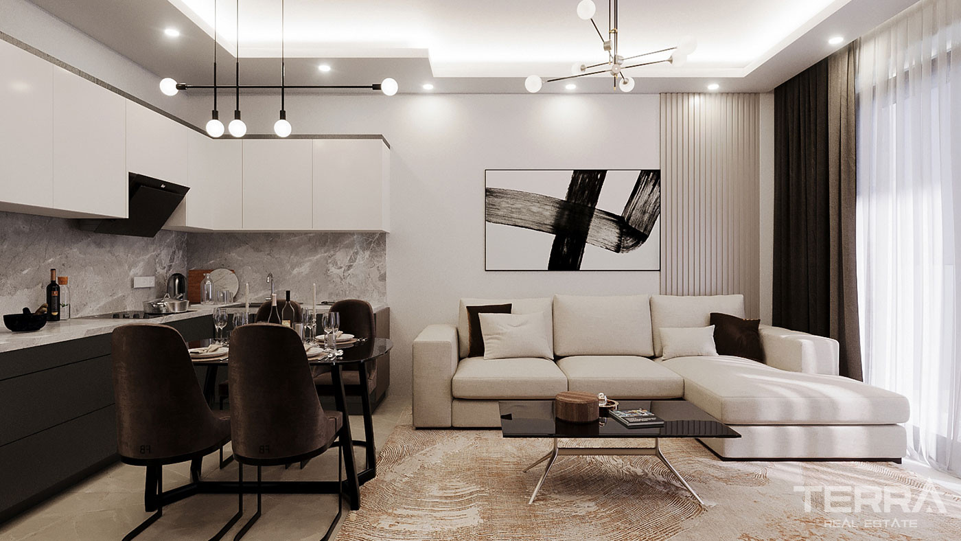 Flats for Sale in Gazipaşa Near the State Hospital - 92223